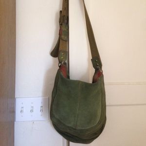 Lucky Brand Suede HOBO bag